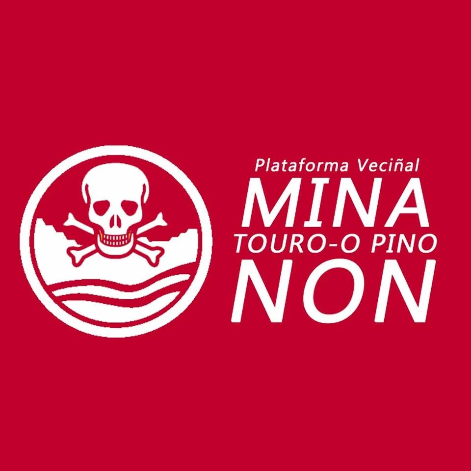 logo plataforma mina Touro-O Pino NON